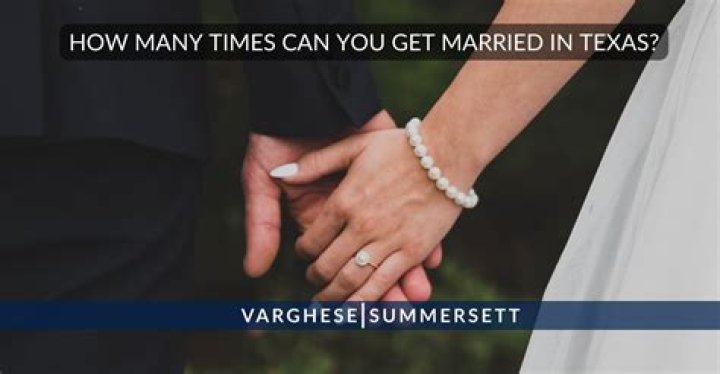 Getting married in texas - How To Discuss