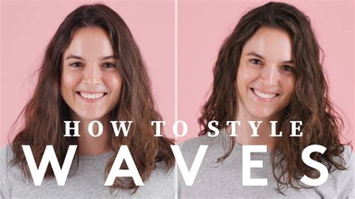 How to style wavy hair